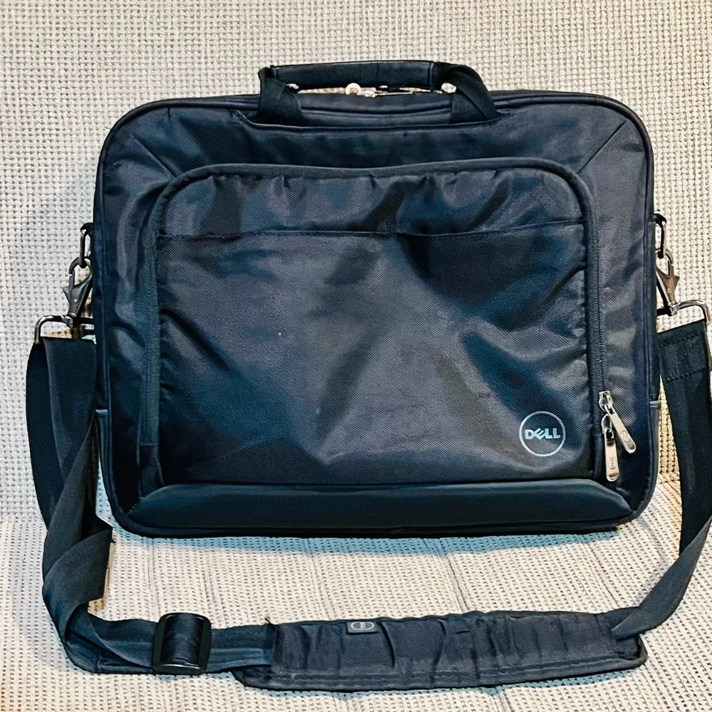 DELL laptop messenger bag in black
